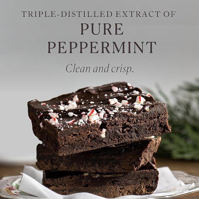 Cook's Pure Peppermint Extract,For Ice Creams, Candies, Icings, Cookies and Beverages, 128 oz (1
