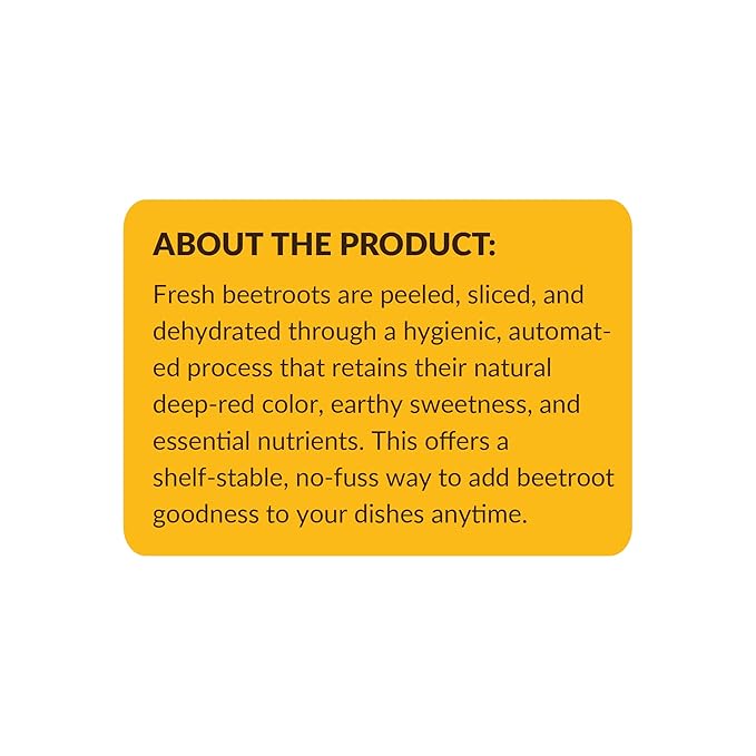 SHROOTS Organic Dried Beetroot Flakes ??Raw, Non-GMO, Natural Energy Boost, Vegan & Gluten-Free