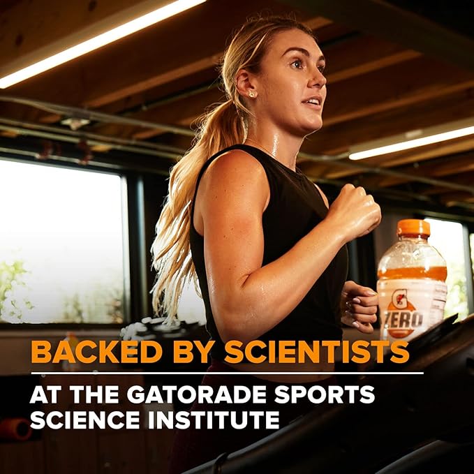 Gatorade Thirst Quencher Zero Sugar Sports Drink, Grape, 12oz Bottles, 12 Pack, Electrolytes for