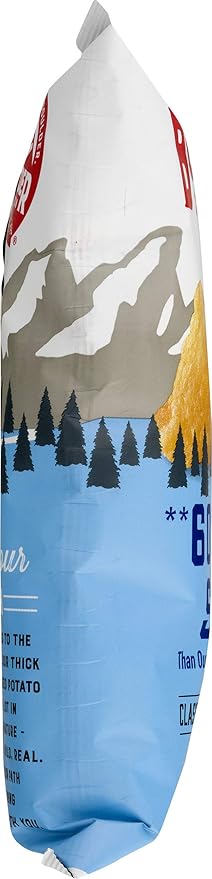 Boulder Canyon Kettle Cooked Potato Chips, Non-GMO Verified, Gluten Free, 60% Less Sodium, 6.5