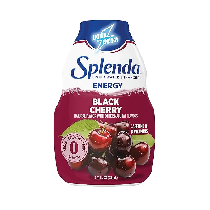 SPLENDA Energy Liquid Water Enhancer Drops, Sugar Free, Zero Calorie, Natural Flavor, Concentrated
