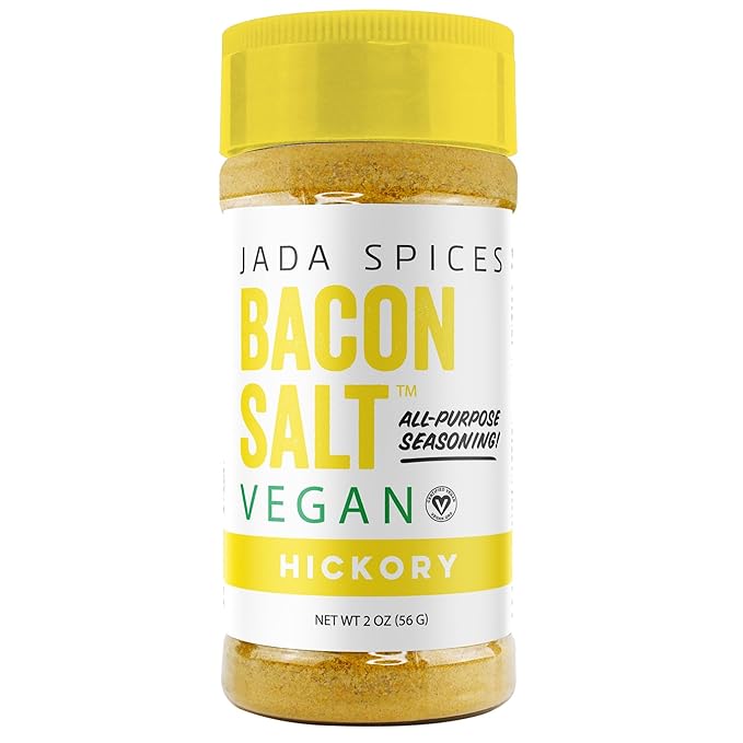 Jada Spices Hickory Bacon Salt - Vegan Bacon Seasoning Salt, Sweet Mesquite Flavor | Gluten-Free