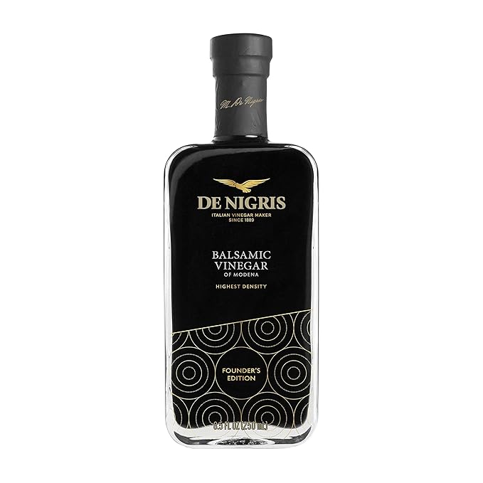 De Nigris Balsamic Vinegar Of Modena Excellence Line Founder's Edition Recipe (70% Grape Must) 8,5