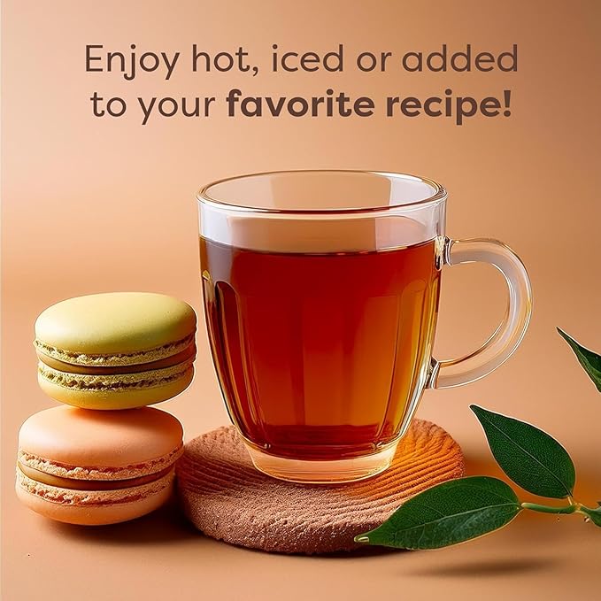 Waka Instant Black Tea Mix, Kenyan - 100% Tea Leaves, No Additives, Unsweetened Tea Powder for 50