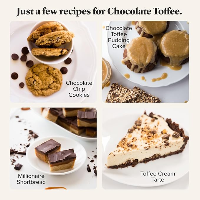 Keto Chow Chocolate Toffee | Keto Meal Replacement Shake Powder | Nutritionally Complete | Low Carb