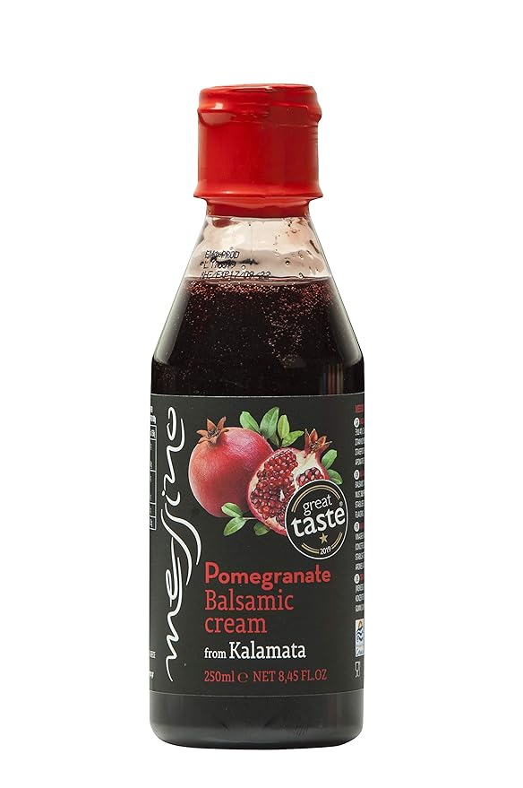 Messino Pomegranate Balsamic Vinegar Glaze imported from Greece, 250 ml