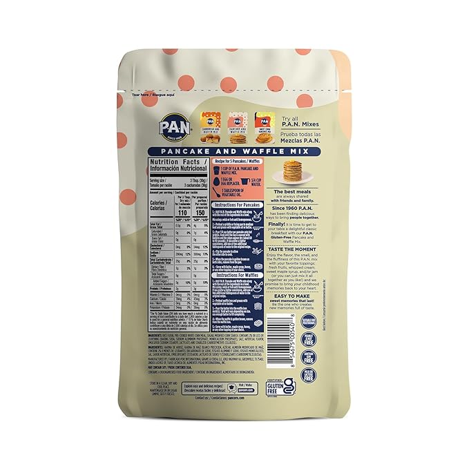 P.A.N Pancake and Waffle Mix ??Gluten Free 1 lb. (6 Pack)