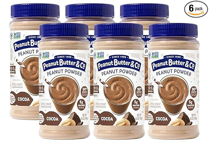 Peanut Butter & Co. Cocoa Peanut Powder, Non-GMO Project Verified, Gluten Free, Vegan, 6.5 Ounce