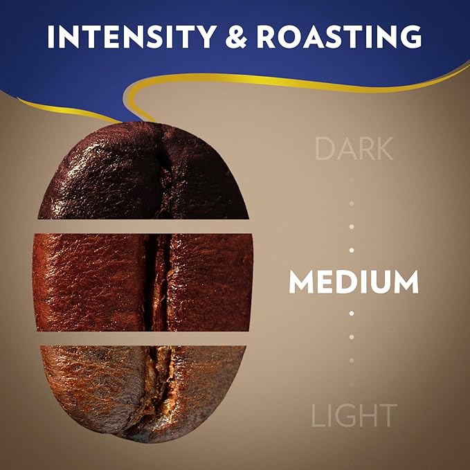 Lavazza Super Crema Whole Bean Coffee, Medium Espresso Roast, Arabica and Robusta Blend, 2.2 lb Bag