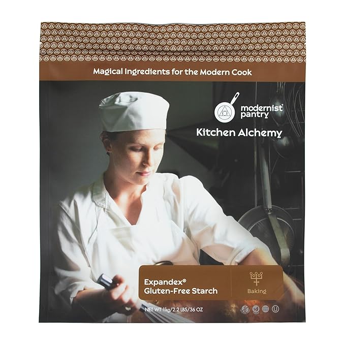 Improved Expandex GF Tapioca Starch - 1kg/2.2lbs/36oz ⊘ Non-GMO Gluten-Free Vegan OU Kosher