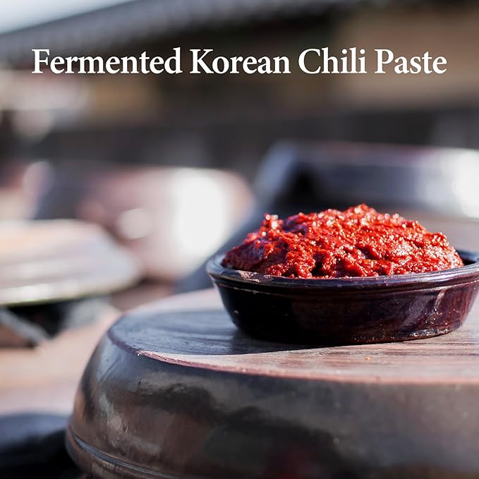 Wang Gochujang - Traditional Korean Red Chili Pepper Paste, Made with All Natural Ingredients