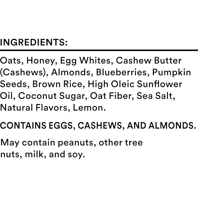 RXBAR Nut Butter and Oat Protein Bars, Protein Snacks, Snack Bars, Blueberry Cashew Butter (6