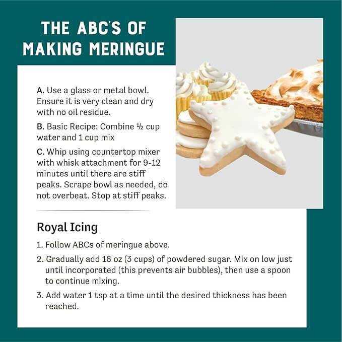 Judee's Gluten Free Meringue Powder Mix 40lb - No Preservatives, Non-GMO Gluten-Free & Nut-Free