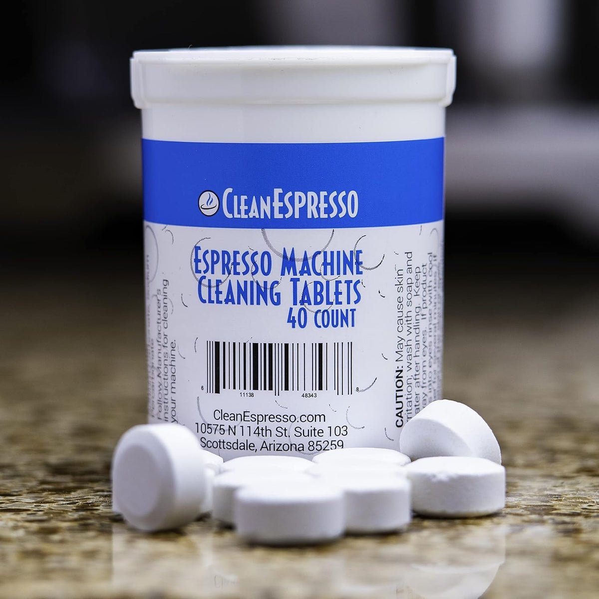 CleanEspresso - Designed For Breville Cleaning Kit - 40 Cleaning Tablets and 6 Water Filters for