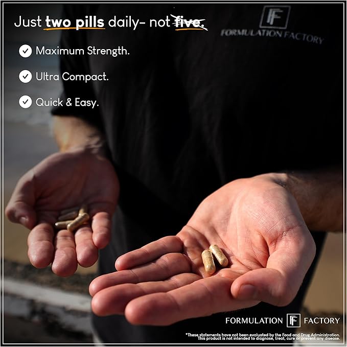 Self Obsessed 10 in 1 Masculinity Maximizer Supplement, Shilajit for Men, Tongkat Ali, Ashwaganda