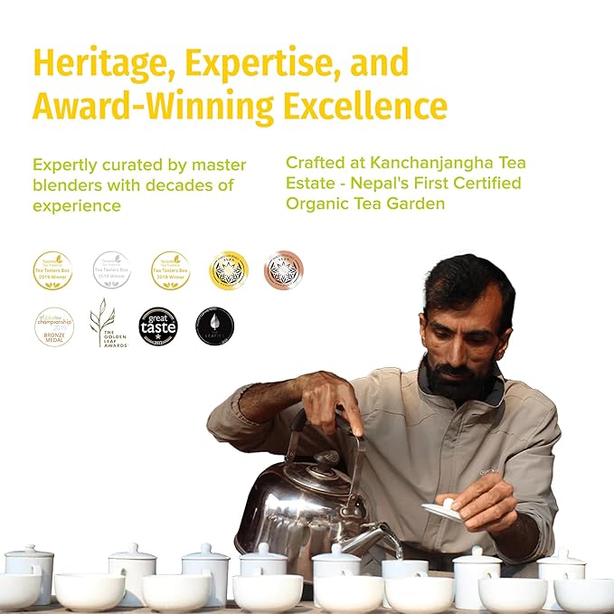 NEPAL TEA Organic White Tea Loose Leaf - USDA Certified Organic from a Family Farm in the Himalayas