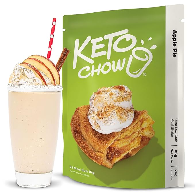 Keto Chow Limited Edition Flavors | Keto Meal Replacement Shake | Nutritionally Complete | Low Carb