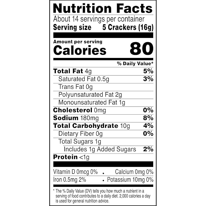 Toasteds Crackers, Party Snacks, Lunch Snacks, Classic Buttercrisp (6 Boxes)