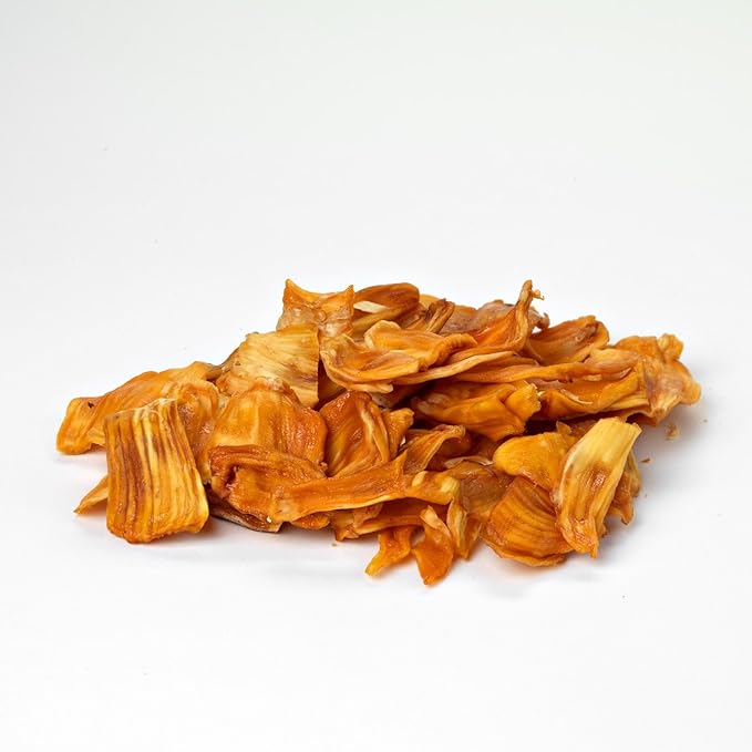 Mavuno Harvest Jackfruit Dried Fruit Snacks | Unsweetened Organic Dried Jackfruit Chips | Gluten