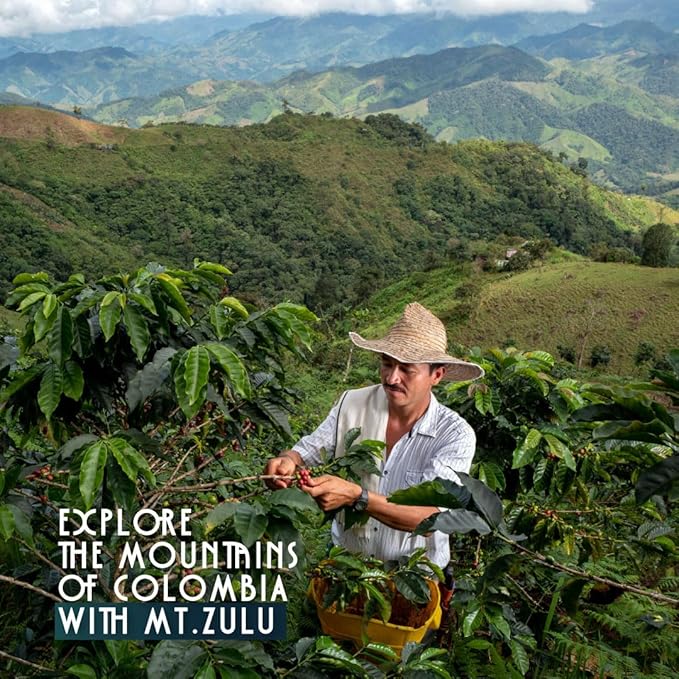 Mt Zulu Colombian Supremo ??Small Batch Artisanal Roast, Smooth & Balanced, Sun-Dried Microlot