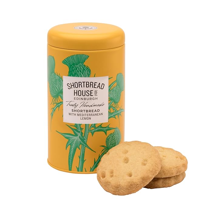 Shortbread House of Edinburgh's Lemon Biscuit Tin 140g