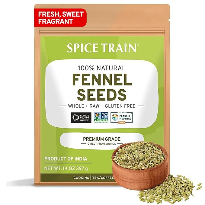 Fennel Seeds (397g/14oz) Tested for Quality | Raw Fennel Seed | Perfect for Cooking, Teas