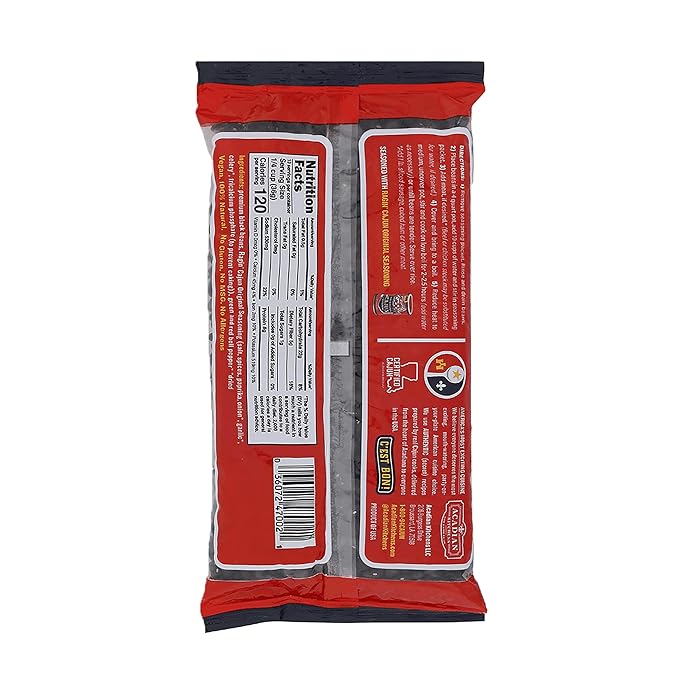 Seasoned Black Beans 16 oz Ragin Cajun (Pack of 1)