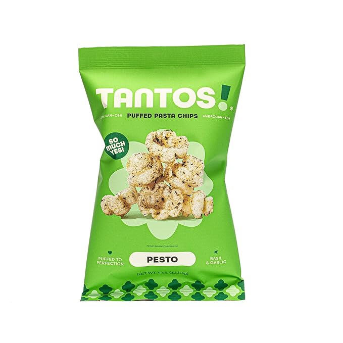 Tantos! Puffed Pasta Chips ??Healthy Pasta Snack by Top Chef Joe Sasto ??Plant-Based, Low Calorie