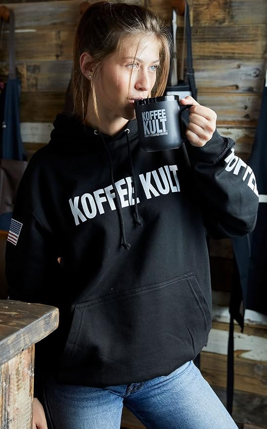 Koffee Kult Dark Roast Whole Bean Coffee - Small Batch 100% Arabica Gourmet Blend, Smooth and Well