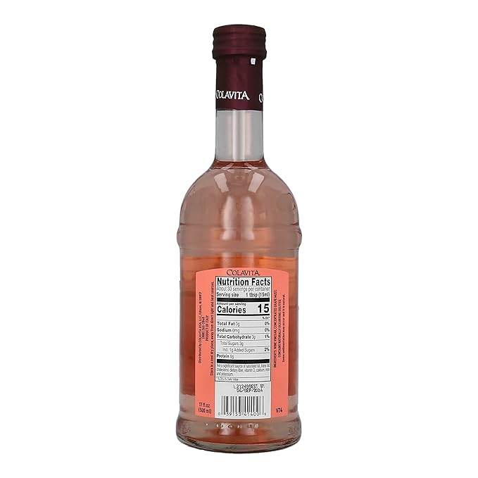 Colavita Balsamic Vinegar - Unique Rose Balsamic Variety, Imported from Italy