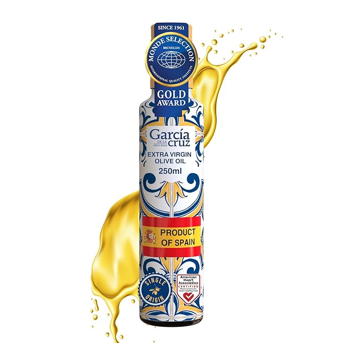 GARCÍA DE LA CRUZ - Organic Extra Virgin Olive Oil, Master Miller Premium Oil, Almond and Tomato