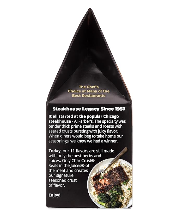 Char Crust Dry-Rub Seasonings Ginger Teriyaki | All-in-one seasonings | Perfect for Chicken