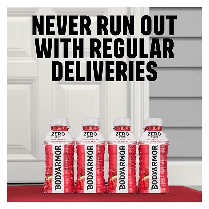 BODYARMOR ZERO Sugar Cherry Lime, Sugar Free Sports Drink - Low-Calorie Hydration - Natural Flavors