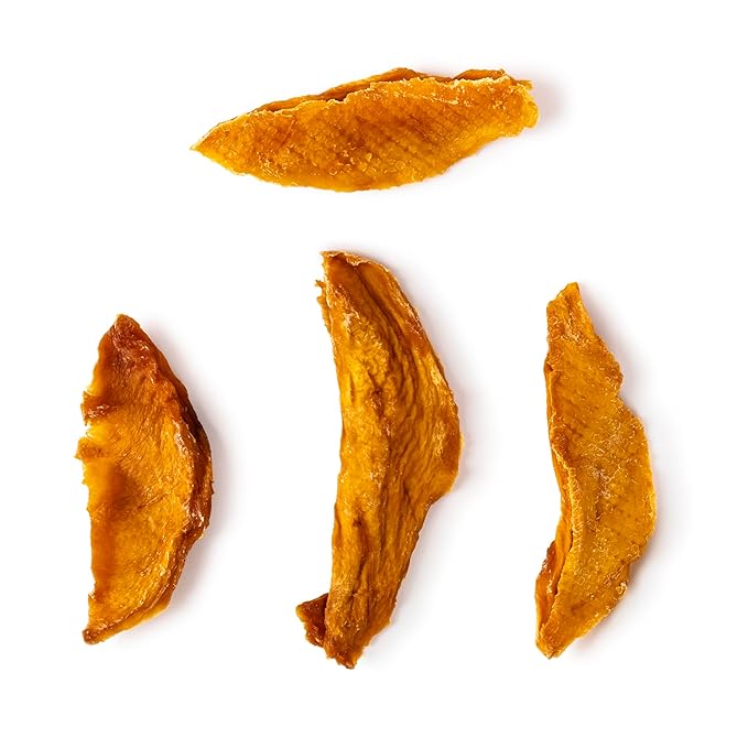 Fruitcraft Dried Mango No Sugar Added 22lbs | Pure, Fresh Mango Chunks Flavor in Bulk | All-Natural
