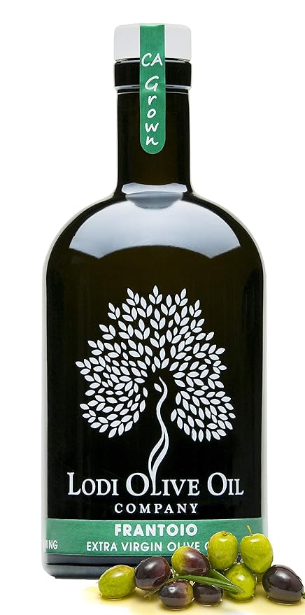 Lodi Frantoio Extra Virgin Olive Oil - Premium California Olive Oil - Gourmet Frantoio Olive Oil