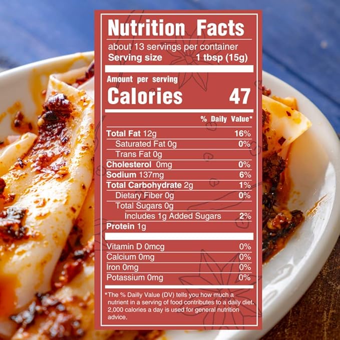 NPG Sichuan Chili Crisp Oil 7 oz, Chili Crunch Sauce with Medium Hot for Noodle, Rice, Egg