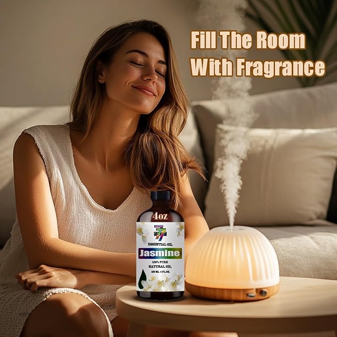Jasmine Essential Oil (8 oz / 240 ml) ??Jasmine Oils for diffusers, humidifiers, Home Baths