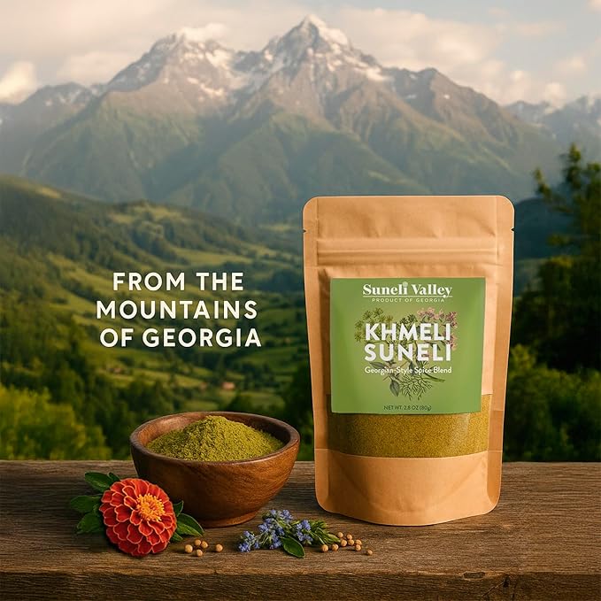 Suneli Valley Khmeli Suneli | Premium Georgian-Style Seasoning | Aromatic Mix of Herbs and Spices |