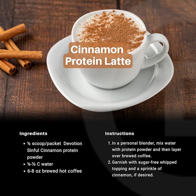 Devotion Nutrition Protein Powder Blend | Gluten Free, Keto Friendly, No Added Sugars | 1g MCT |