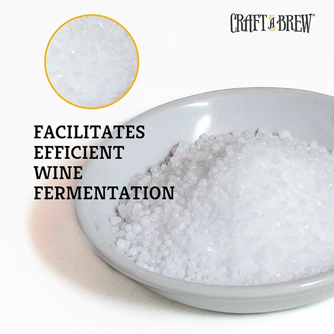 Craft A Brew - Yeast Nutrient - Food Grade - For Wine Making & Beer Brewing - Creates Nutrient Rich