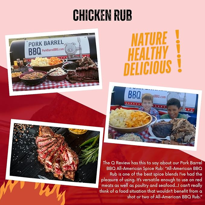 Pork Barrel BBQ Chicken Spice Rub | All-Purpose Seasoning and Spice Rub |Grilling Essentials
