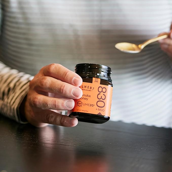 Egmont Honey Manuka Honey UMF 20+ MGO 830+ | 8.8 oz (250 g) | 100% Pure Authentic New Zealand