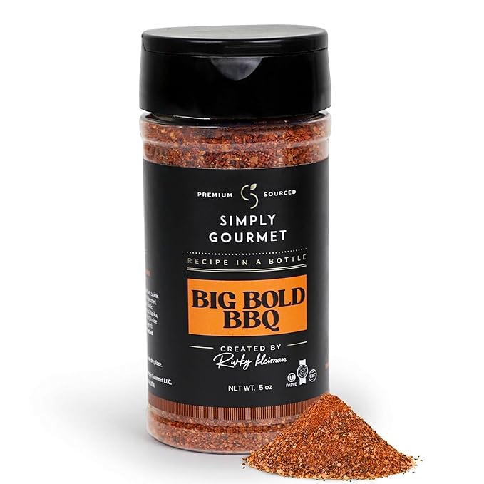 Big Bold BBQ Spice 5oz | Recipe in a Bottle | Premium Blend Spice for Gourmet Cooking | No-Addition