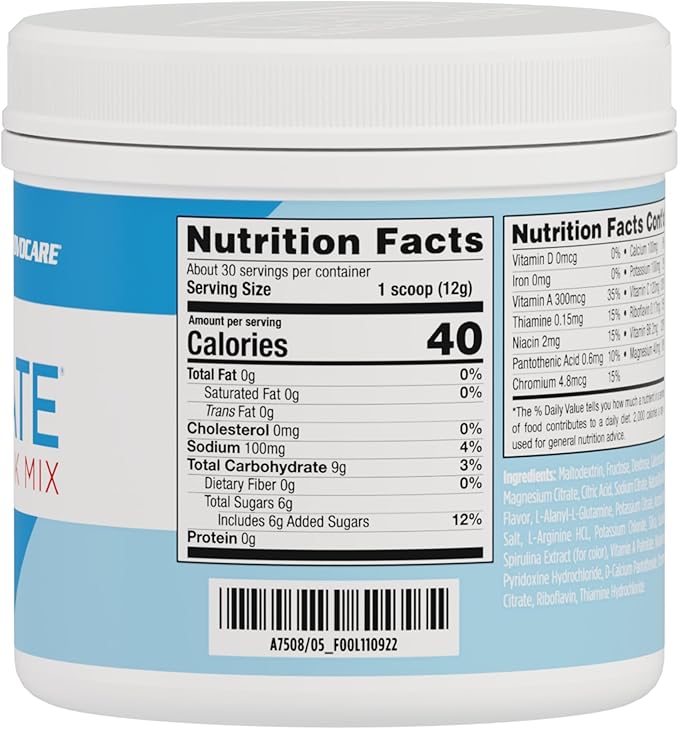 AdvoCare Rehydrate Electrolyte Drink Mix - Hydration & Recovery Drink with Sodium, Potassium & More