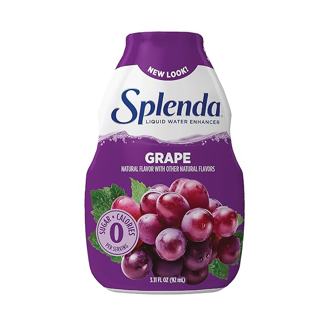 SPLENDA Liquid Water Enhancer Drops, Sugar Free, Zero Calorie, Natural Flavor, Concentrated Drink