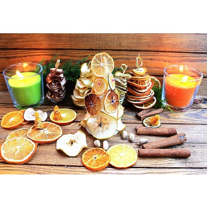 Dried Lime Slices,Dehydrated Lime Slices 8.82oz/250g Perfect for Cocktails,Fruit Tea, Garland
