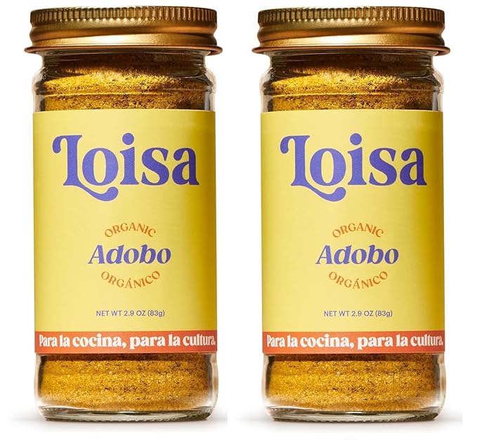 Loisa Seasoning, USDA Organic, Non-GMO, No-MSG, No Preservatives, No Artificial Coloring, No