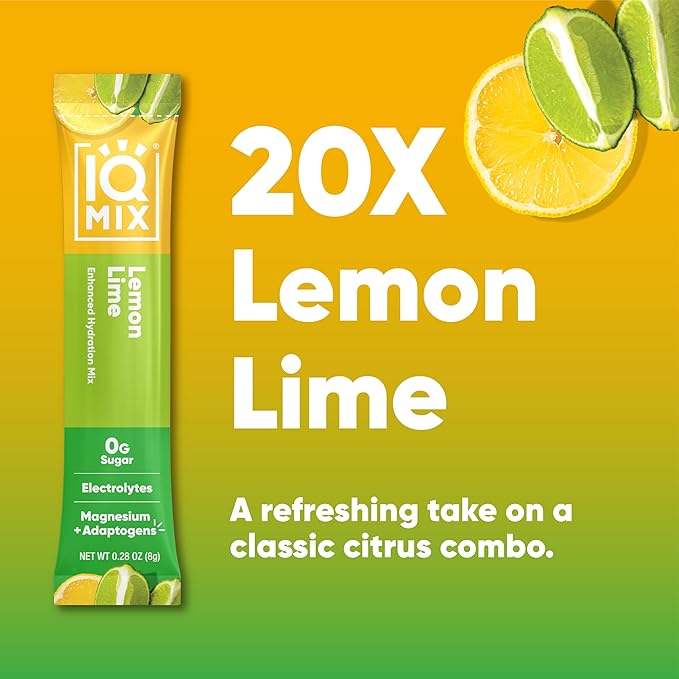 IQMIX Hydration Electrolyte Powder ??4-in-1 Formula for Hydration, Mental Clarity, Mood and