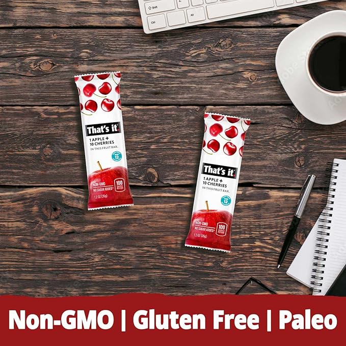 That's it. (48 Count) Variety Pack | Strawberry, Blueberry, Mango & Cherry flavors | 100% Natural