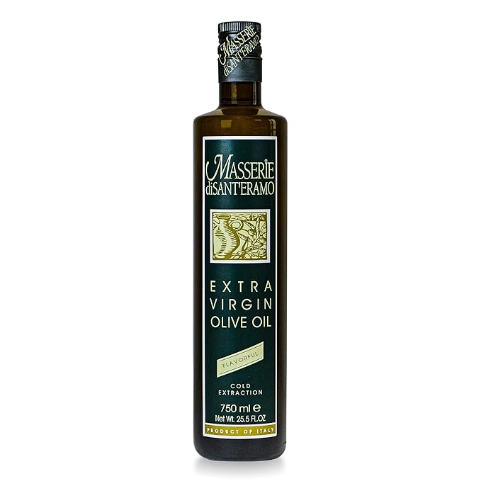 Flavorful Italian Extra Virgin Olive Oil Cold Pressed - Robust Olive Oil for Cooking and Frying
